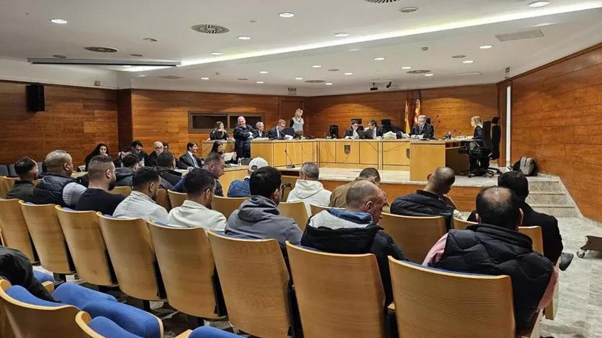 Inicio de la vista oral que se ha suspendido por octava vez en Alicante