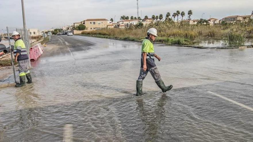 Torrevieja, otra vez anegada