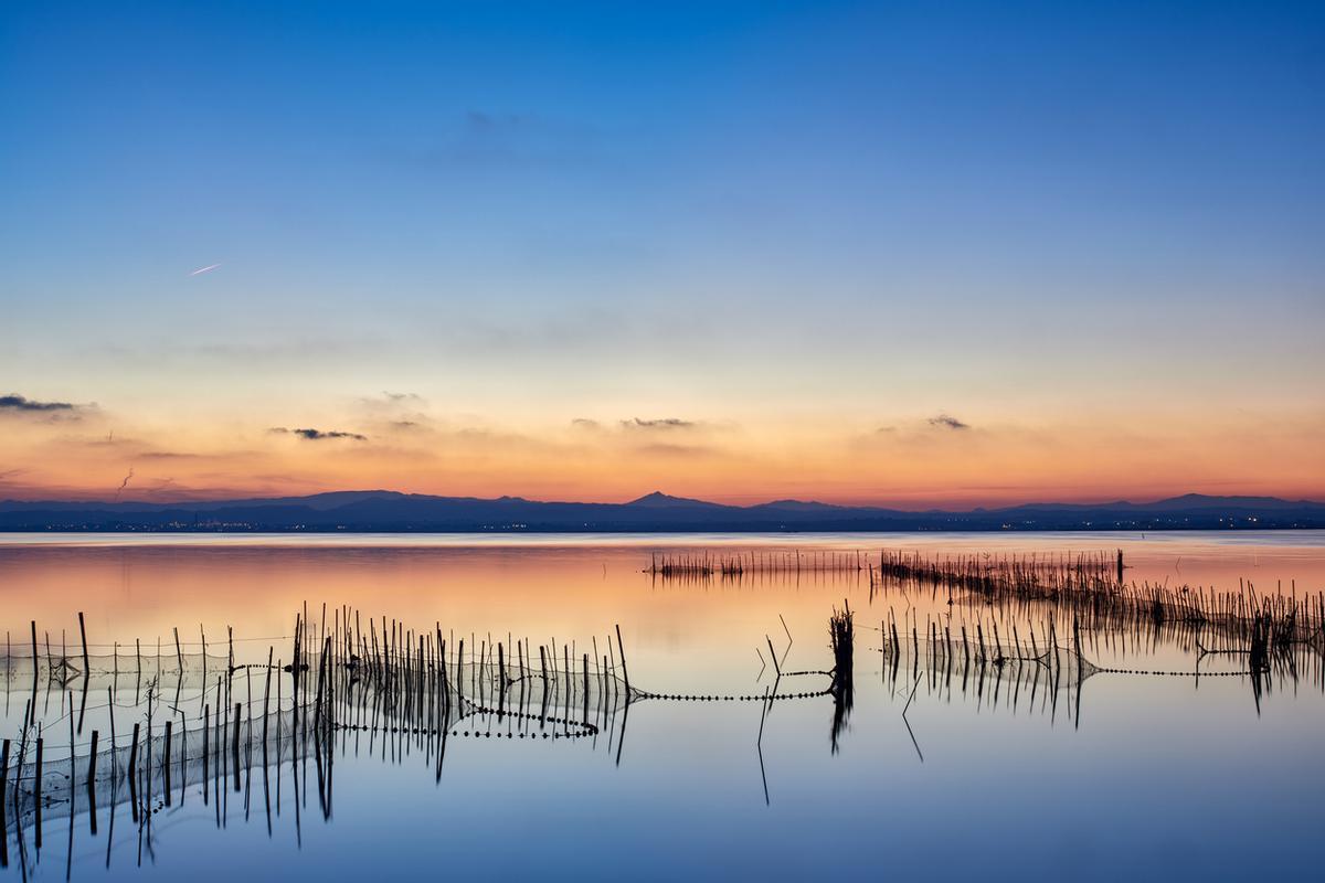 Parque Natural de l'Albufera de Valencia.