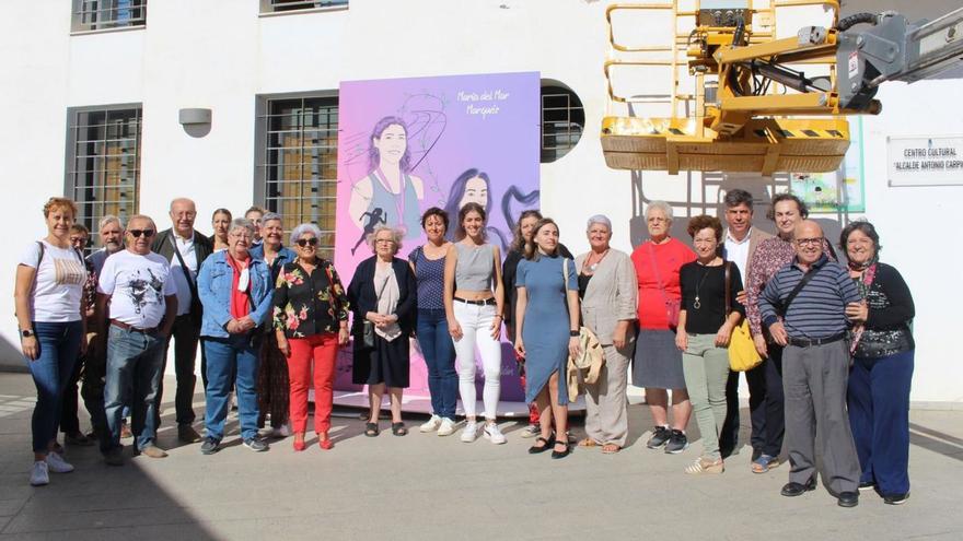 El Mural de la Igualdad en Montilla visibiliza el papel de la mujer