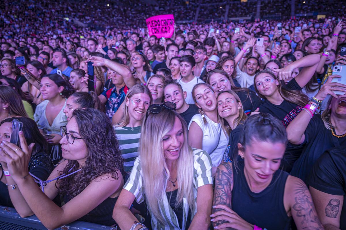 Concierto de Melendi en el Palau Sant Jordi de Barcelona