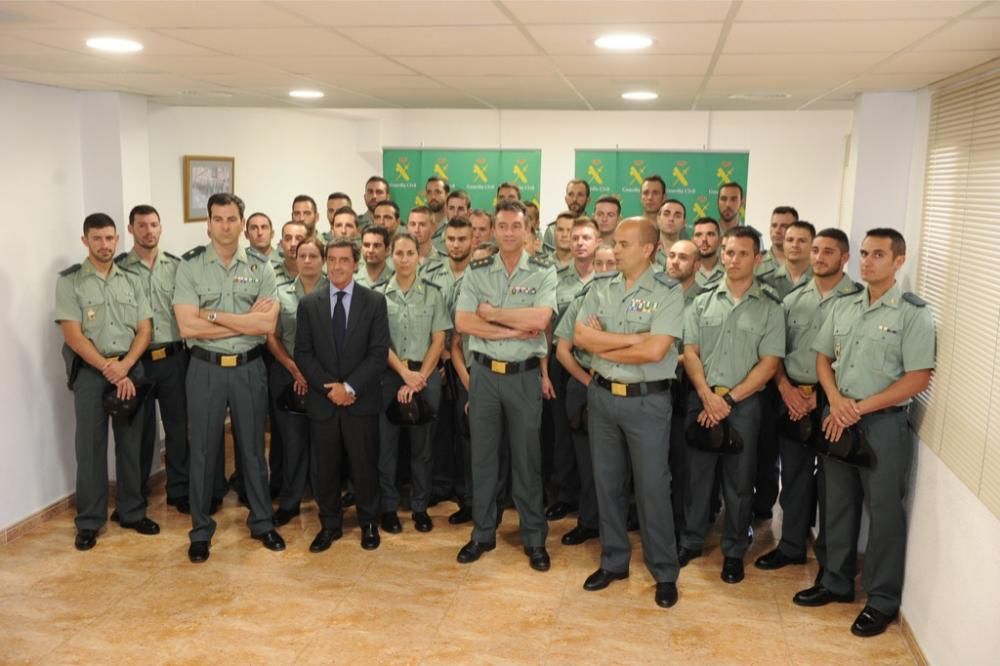 Nuevos guardias civiles de la Región de Murcia