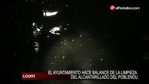 Balanç sobre la neteja del clavegueram del Poblenou.