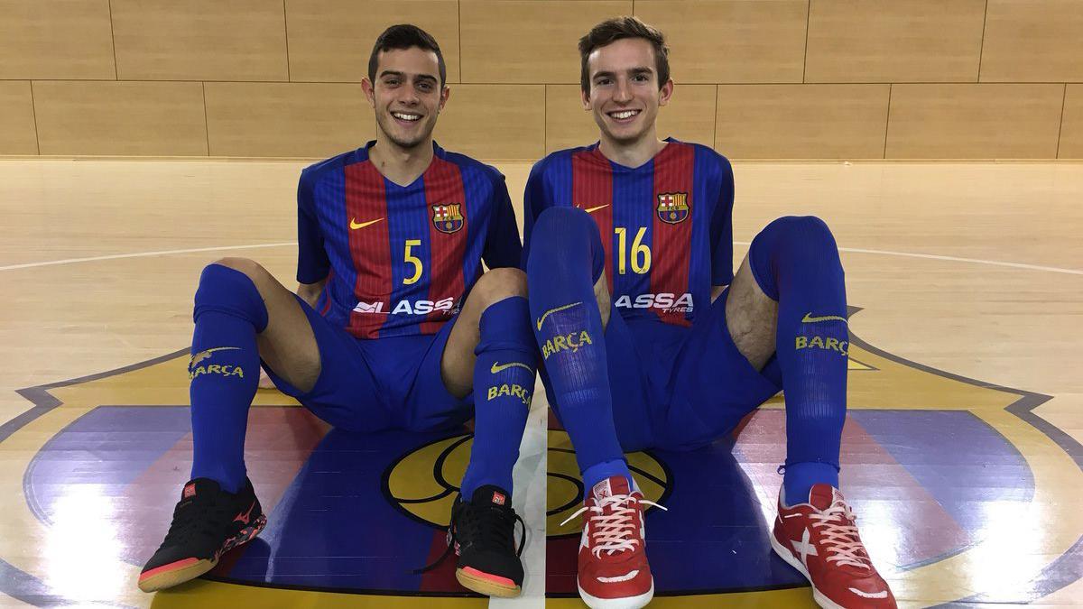 Sergio González (derecha), con Xavi Cols en la campaña 2016-17