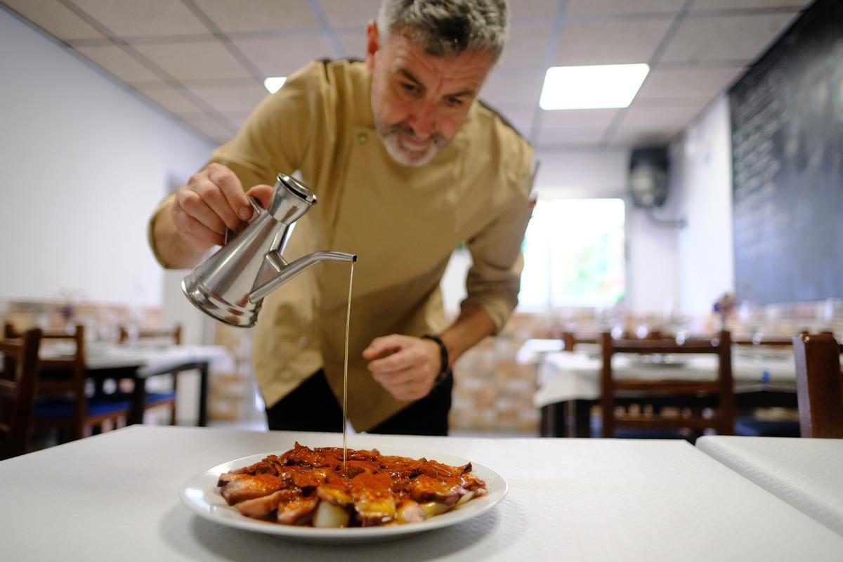 El chef Antonio Fernández