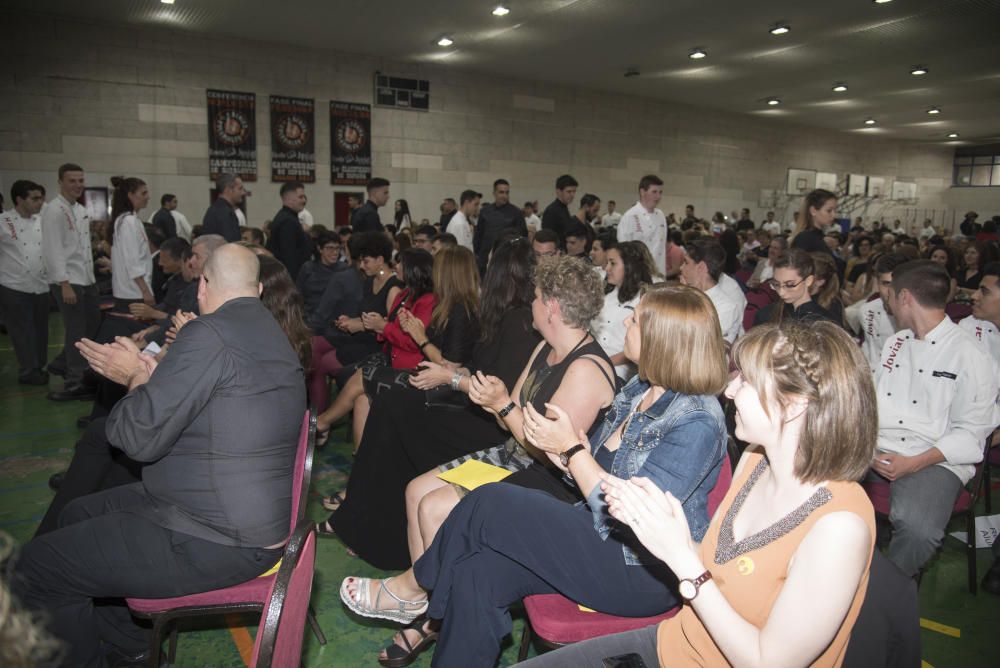 Acte de graduació de l'escola d'hoteleria de la Joviat