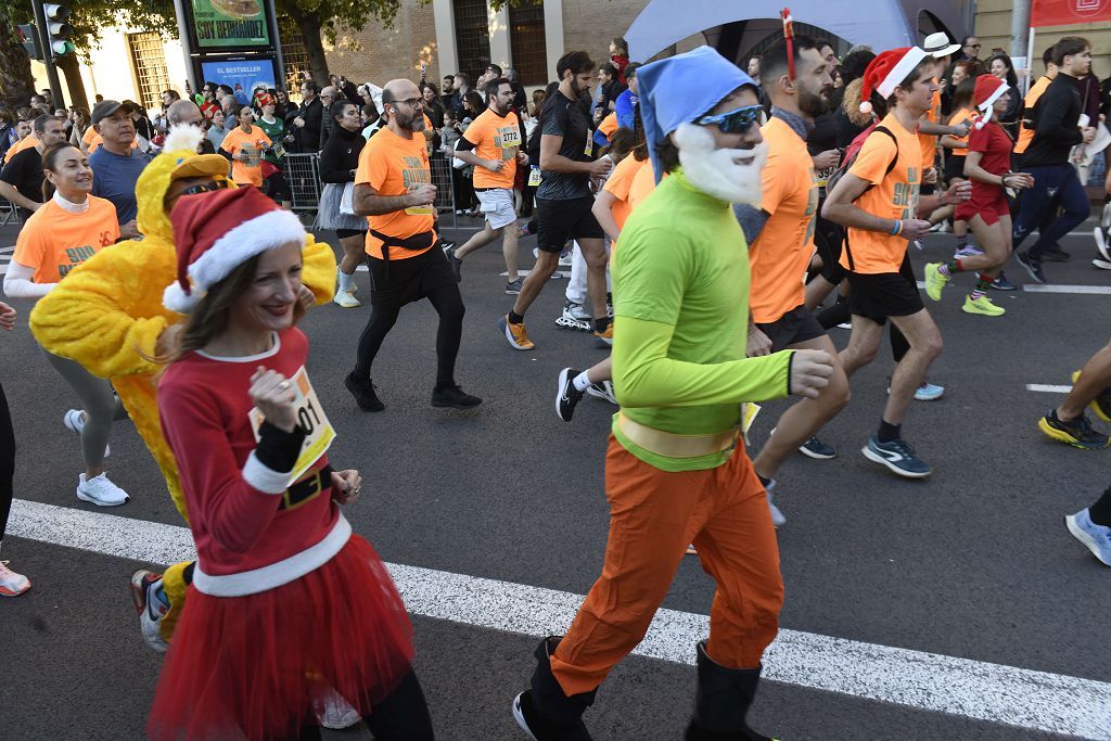 La San Silvestre 2025 en Murcia, en fotografías