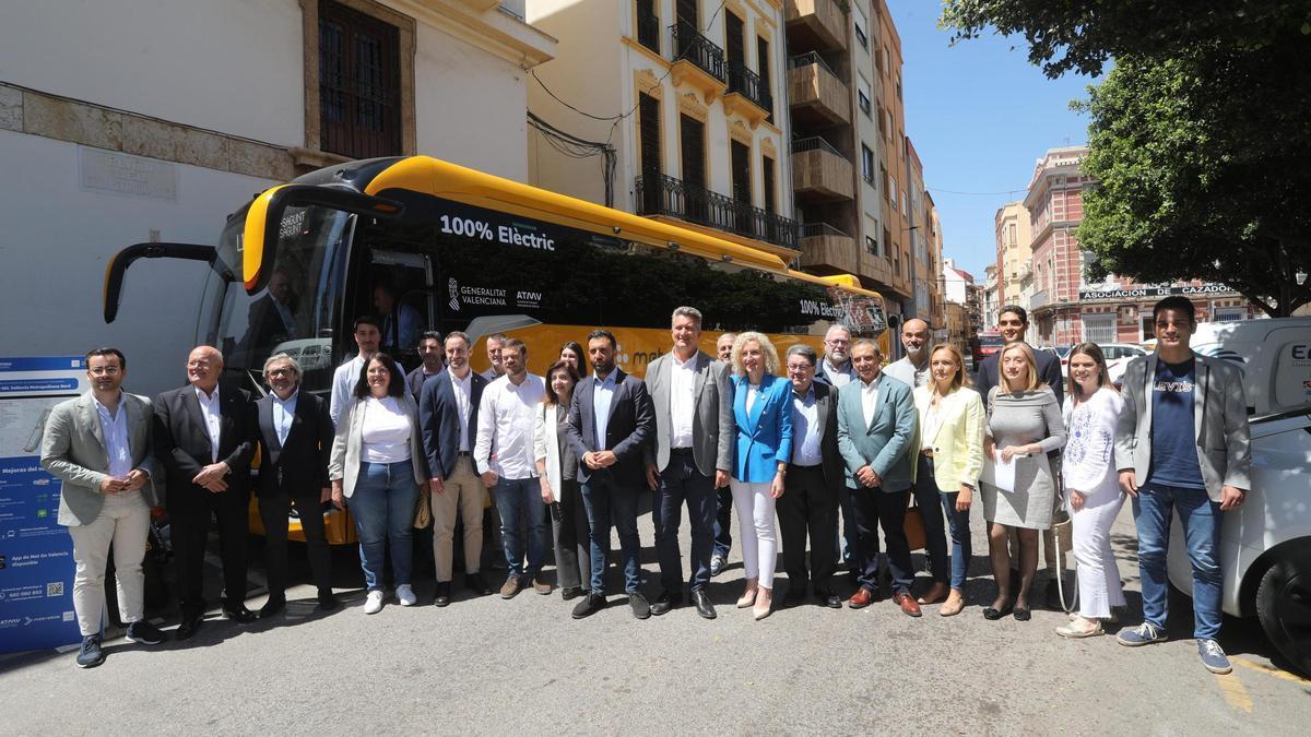 Se ha presentado en Sagunt el nuevo servicio de autobús que conecta con Valencia