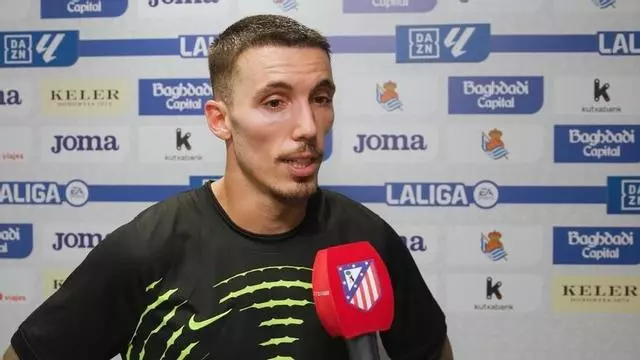 Grimaldo tras su primer gol de rojiblanco: "Lo necesitaba, entrar en un equipo nuevo nunca es fácil"