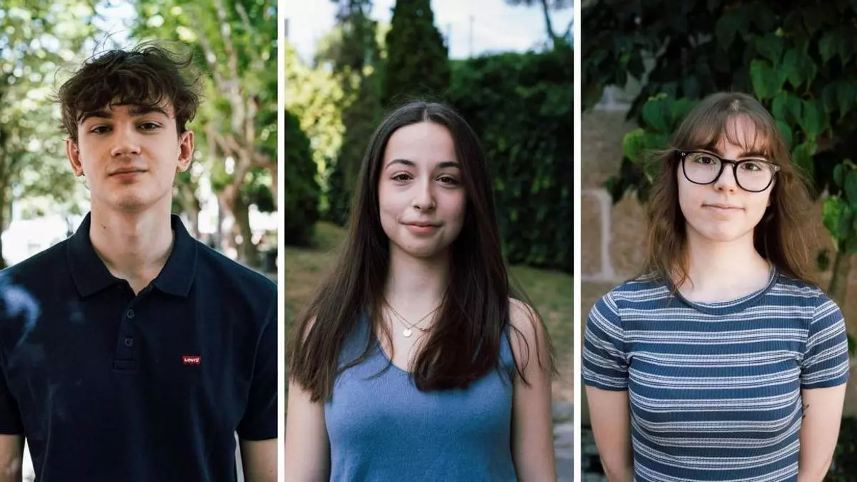 Las notas de la PAU desvelan a los tres mejores estudiantes de Ourense, con un futuro prometedor en Matemáticas y Medicina