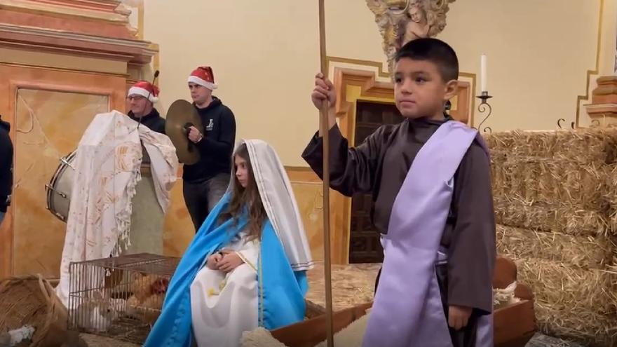 Así ha sido el belén viviente de Llucena