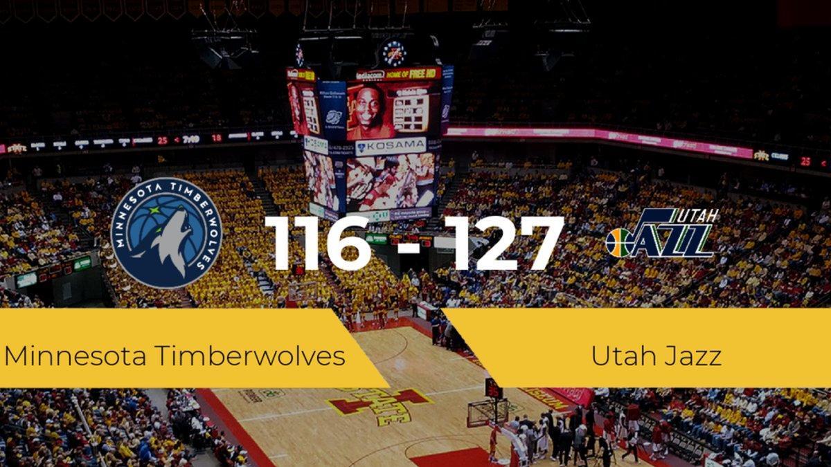 Utah Jazz se hace con la victoria en el Target Center contra Minnesota Timberwolves por 116-127