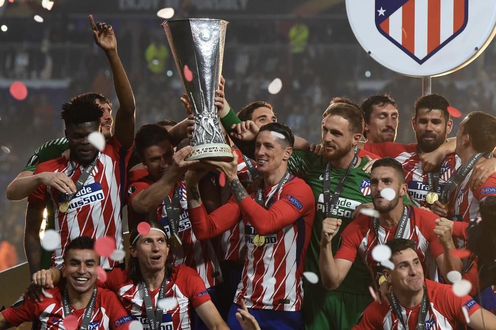 Final de la Europa League: Olympique de Marsella - Atlético de Madrid
