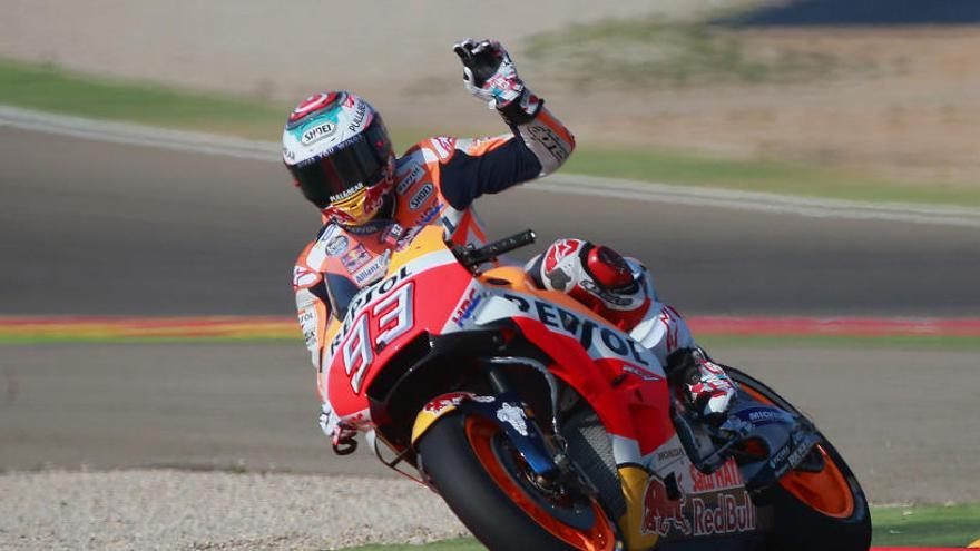 Cinquena victòria per a Marc Márquez