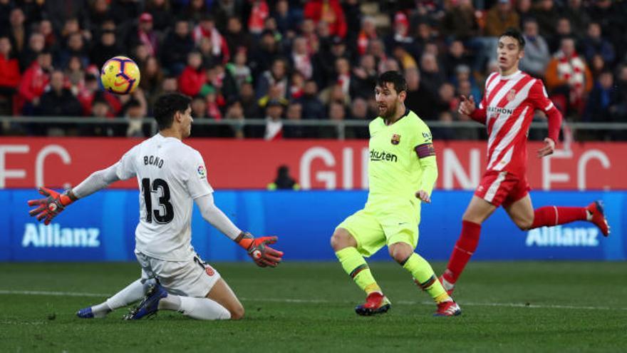 LaLiga Santander: El gol de Messi ante el Girona