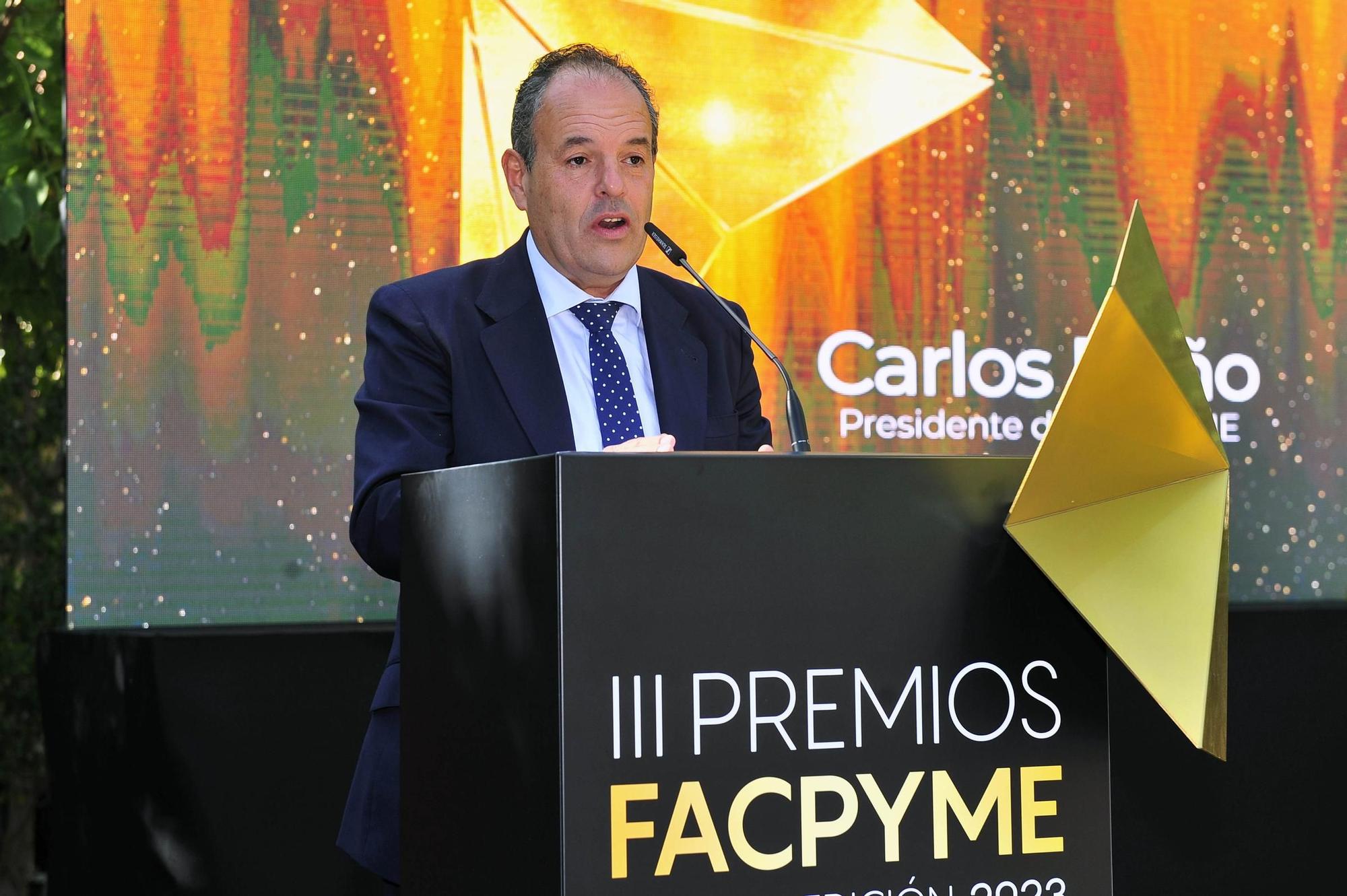 Entrega de premios FACPYME