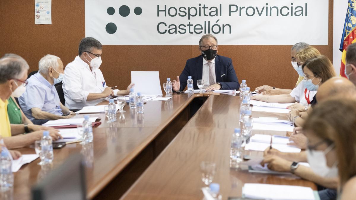 Reunión del patronato de la Fundación Hospital Provincial