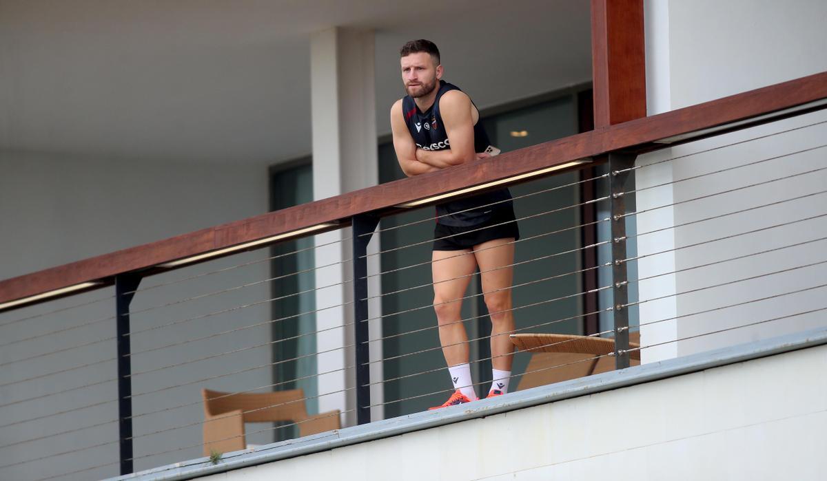 Así ha sido el entrenamiento del Levante UD en el Saler