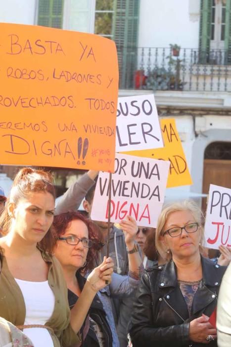 Protesta por los alquileres abusivos en Ibiza