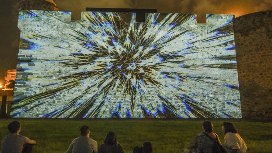 Espectáculo de videomapping &#039;Chirino, el arte en movimiento&#039;