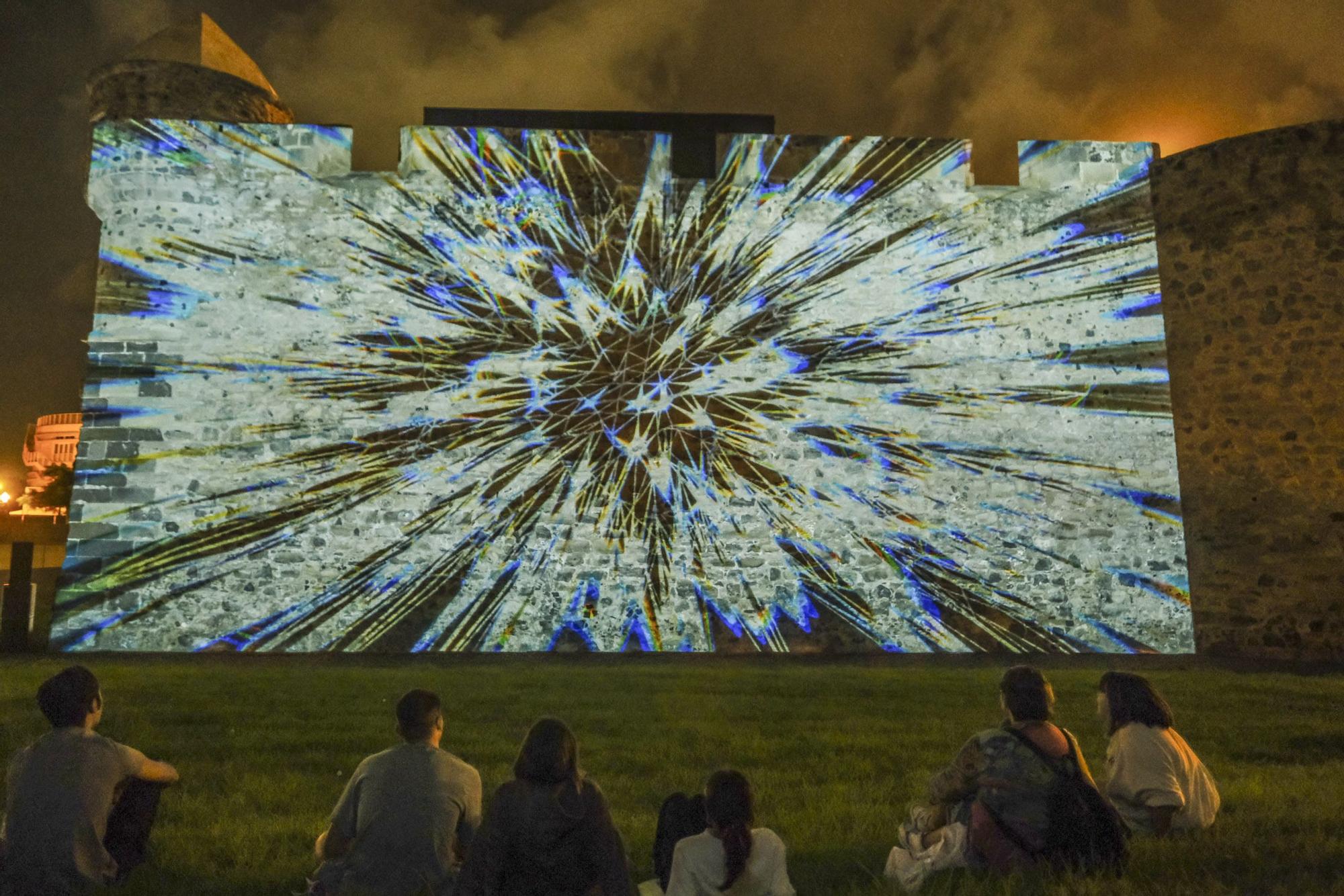 Espectáculo de videomapping 'Chirino, el arte en movimiento'