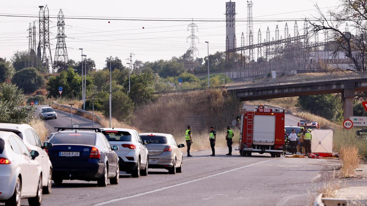 Accidente mortal en la N-4 a la altura del cementerio de La Fuensanta