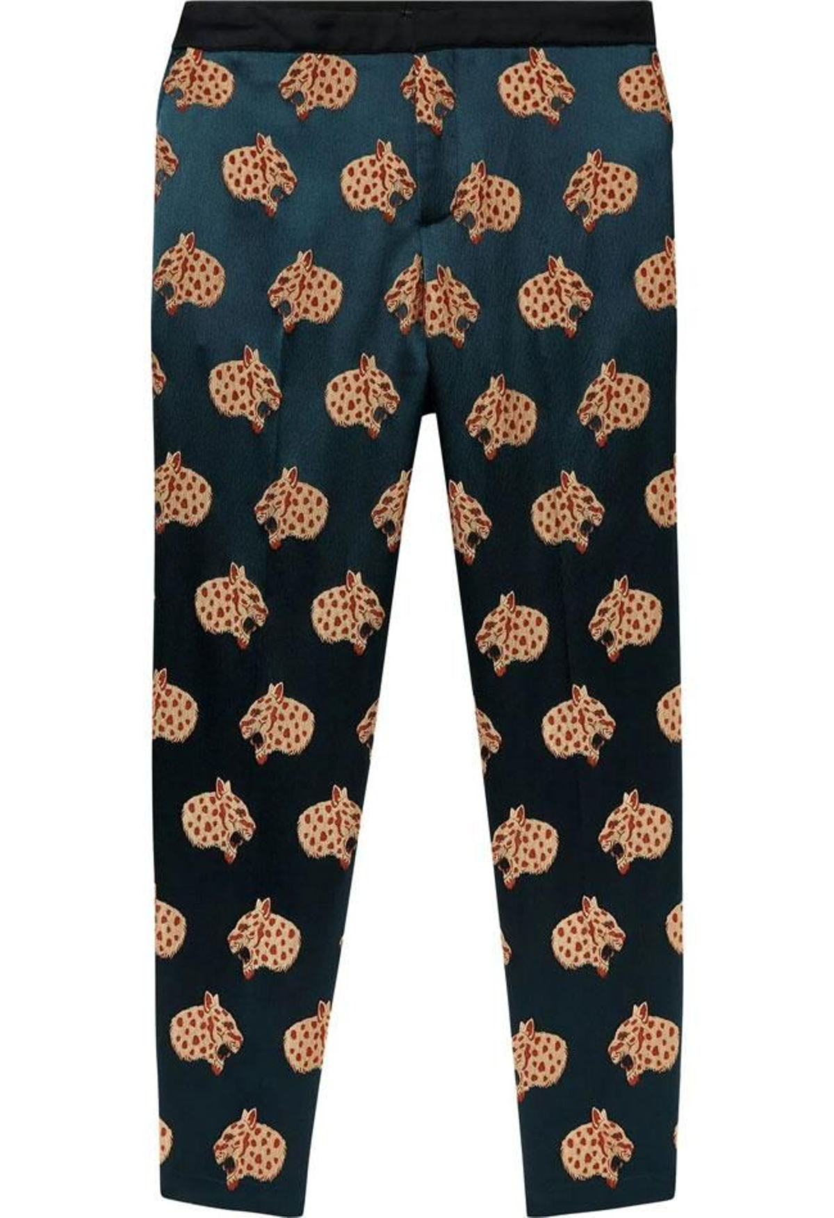 Pantalones con estampado de cabezas de tigre de Scotch&Soda