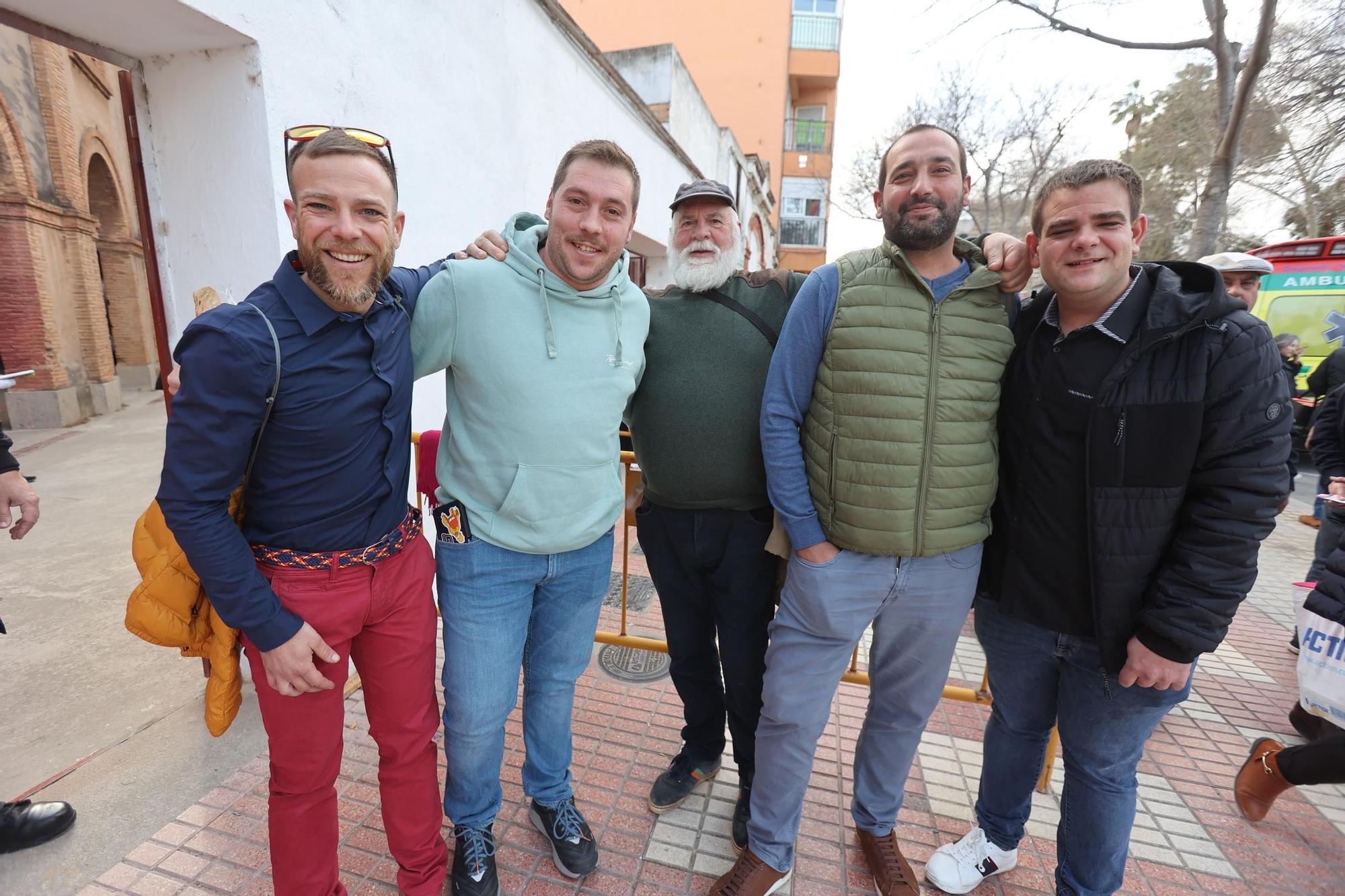 Jairo y Eric Ochera, Jesús Conejos, Alejandro Navas y José Catalan