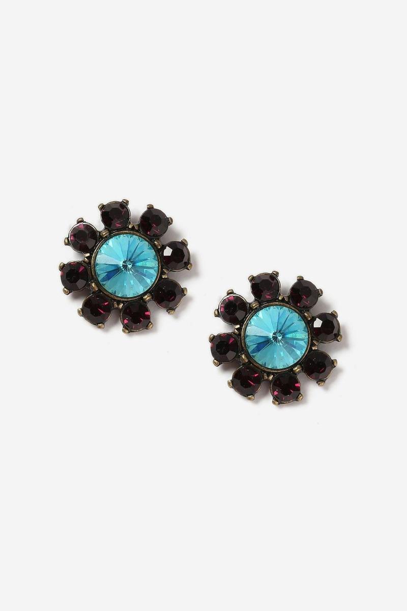 Pendientes de flores de Topshop