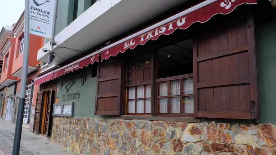 Bodega El Txistu, en San Mateo