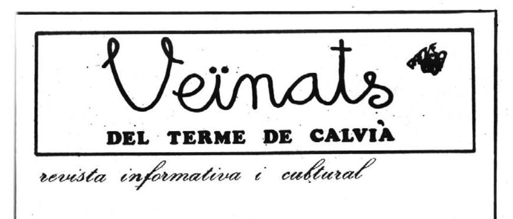 Un exemplar de la revista.