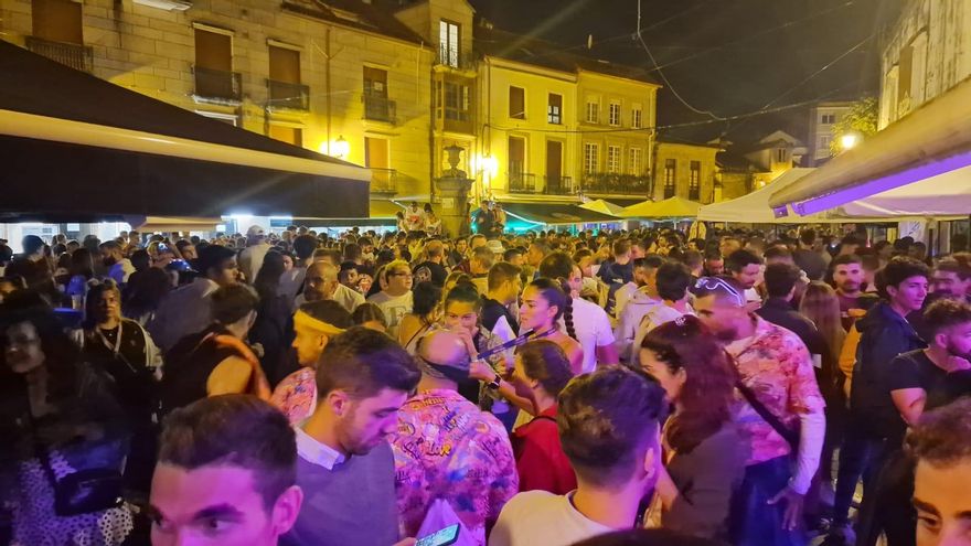 Festa da Auga: la noche previa