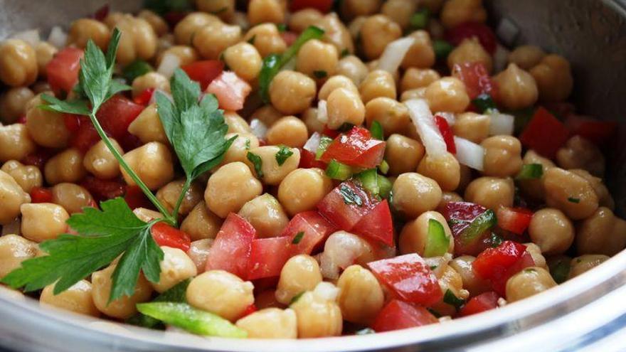 Ensalada de garbanzos