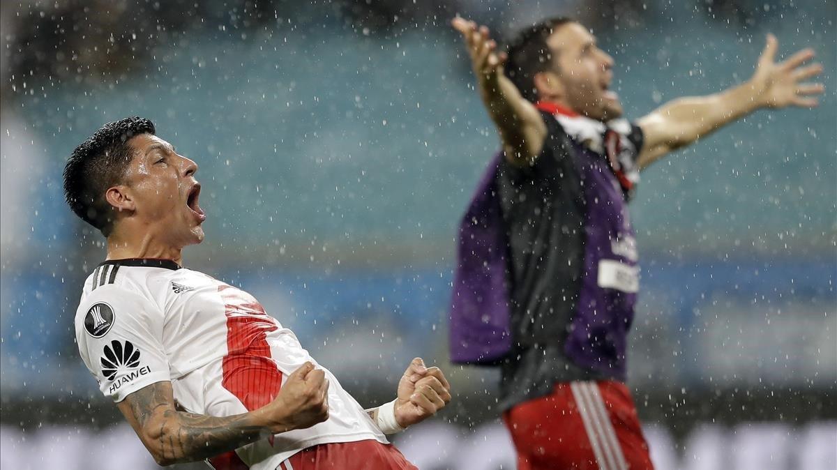 aguasch45697052 enzo perez of argentina s river plate  left  celebrates afte181031131545