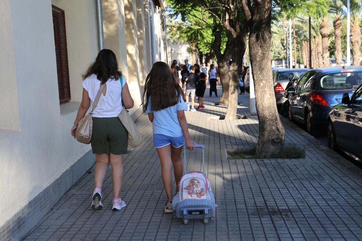 El Ayuntamiento de Elche ha destacado la normalidad de la vuelta al cole