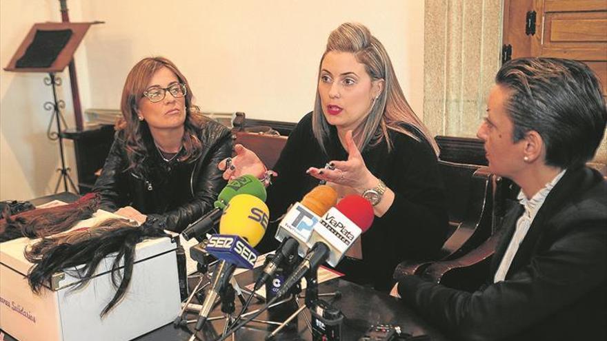 Corte de pelo en Plasencia para mujeres con cáncer