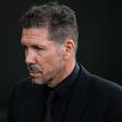 Diego Pablo Simeone, durante el derbi contra el Real Madrid