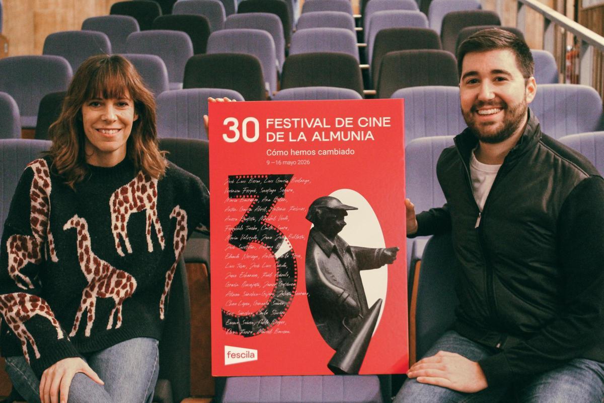 Carmen Pemán y Alejandro Aísa presentan el cartel del 30º Fescila