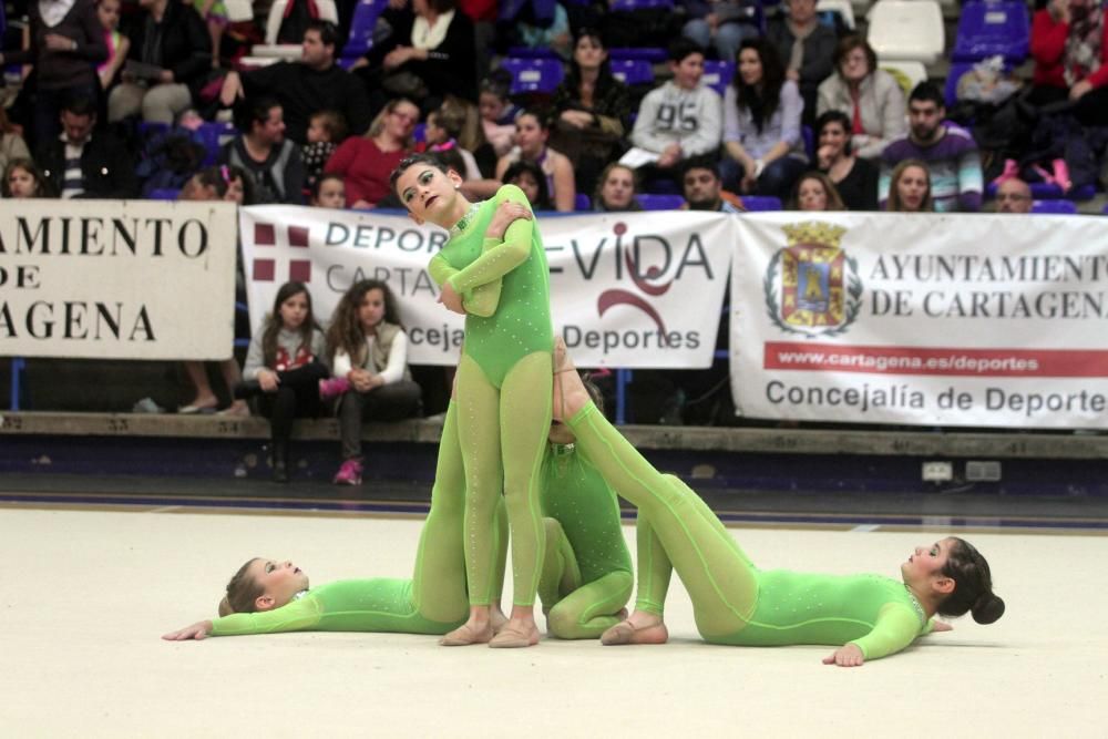 Campeonato de gimnasia rítmica en Cartagena