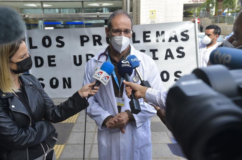 Manifestación de los médicos de urgencias