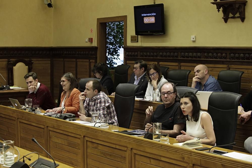 Pleno en el Ayuntamiento de Gijón