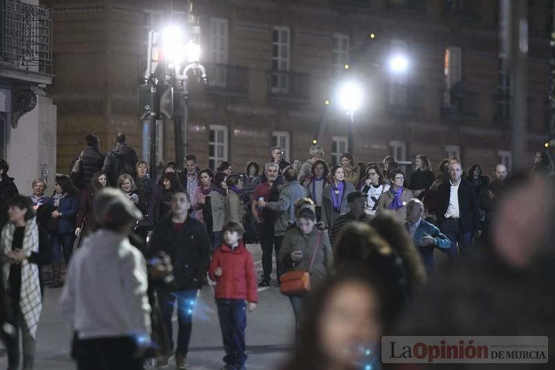 Manifestación por el Día de la Mujer en Murcia