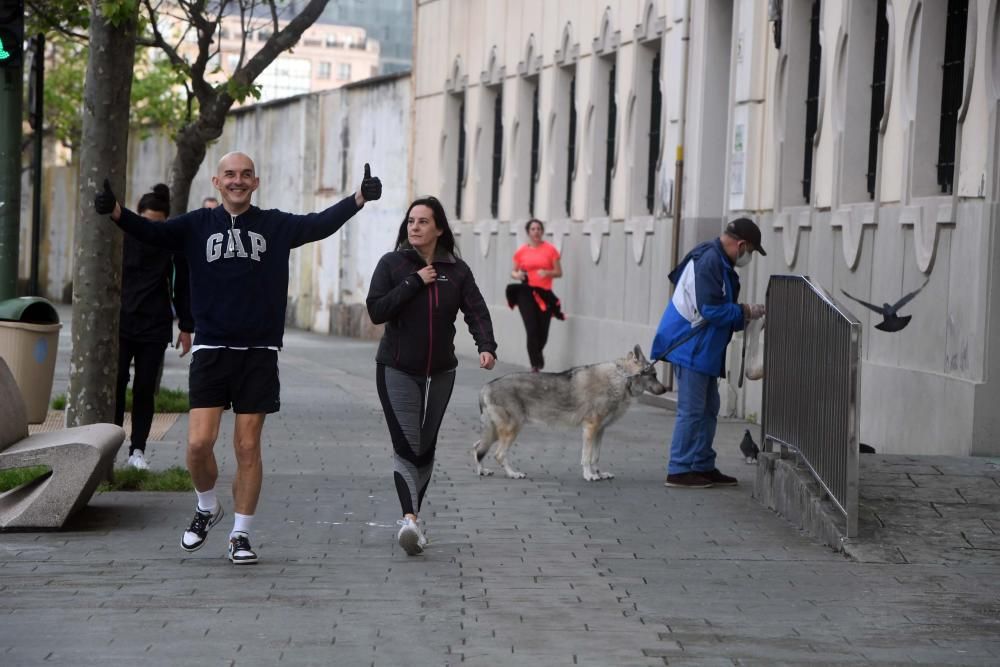 Coronavirus | Primera salida a hacer deporte y pas