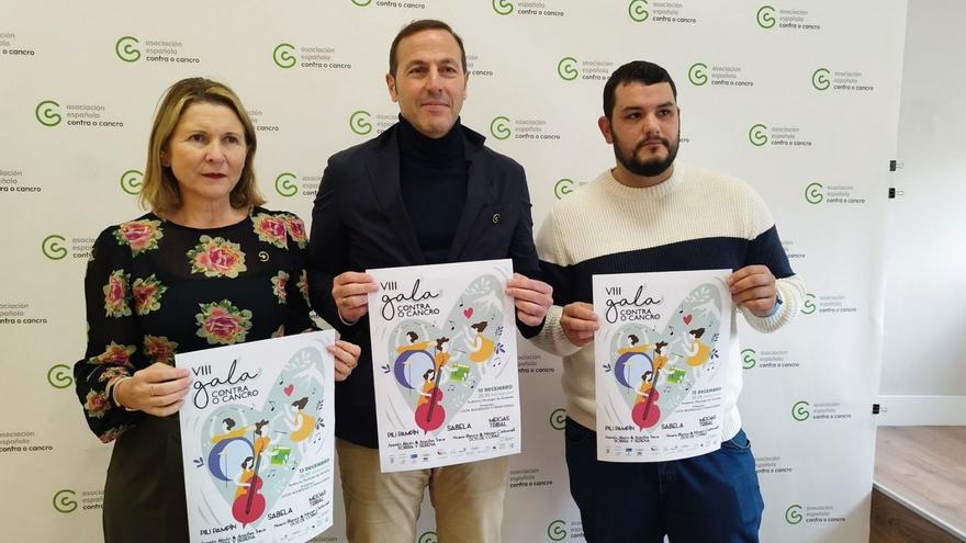 Las mujeres son protagonistas en el cartel de la gala contra el cáncer