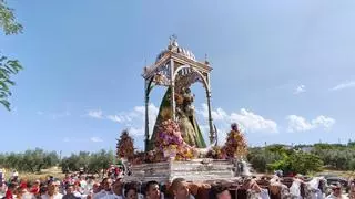 La Virgen de Araceli de Lucena regresa a su santuario y cierra el ciclo del 175 aniversario