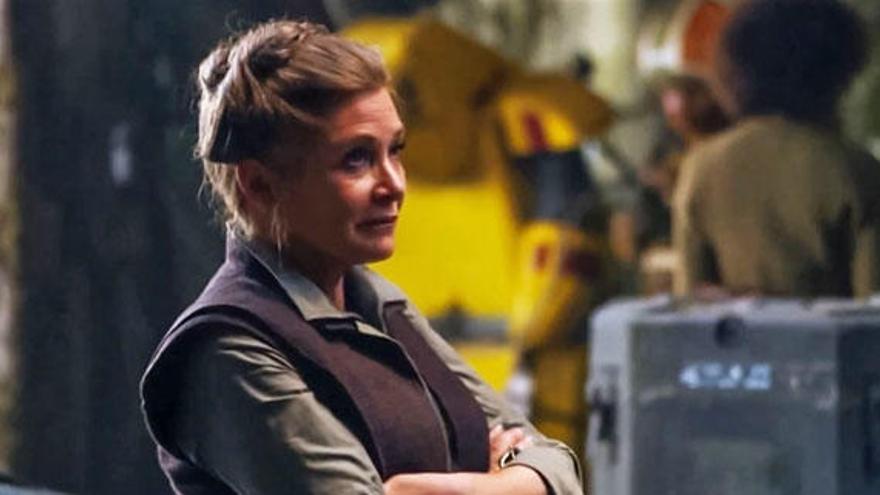 Carrie Fisher es Leia en &#039;Star Wars&#039;.