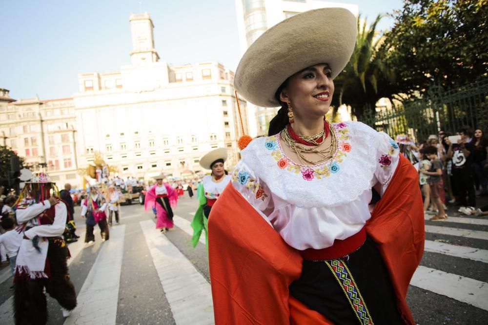 Desfile del Día de América en Asturias