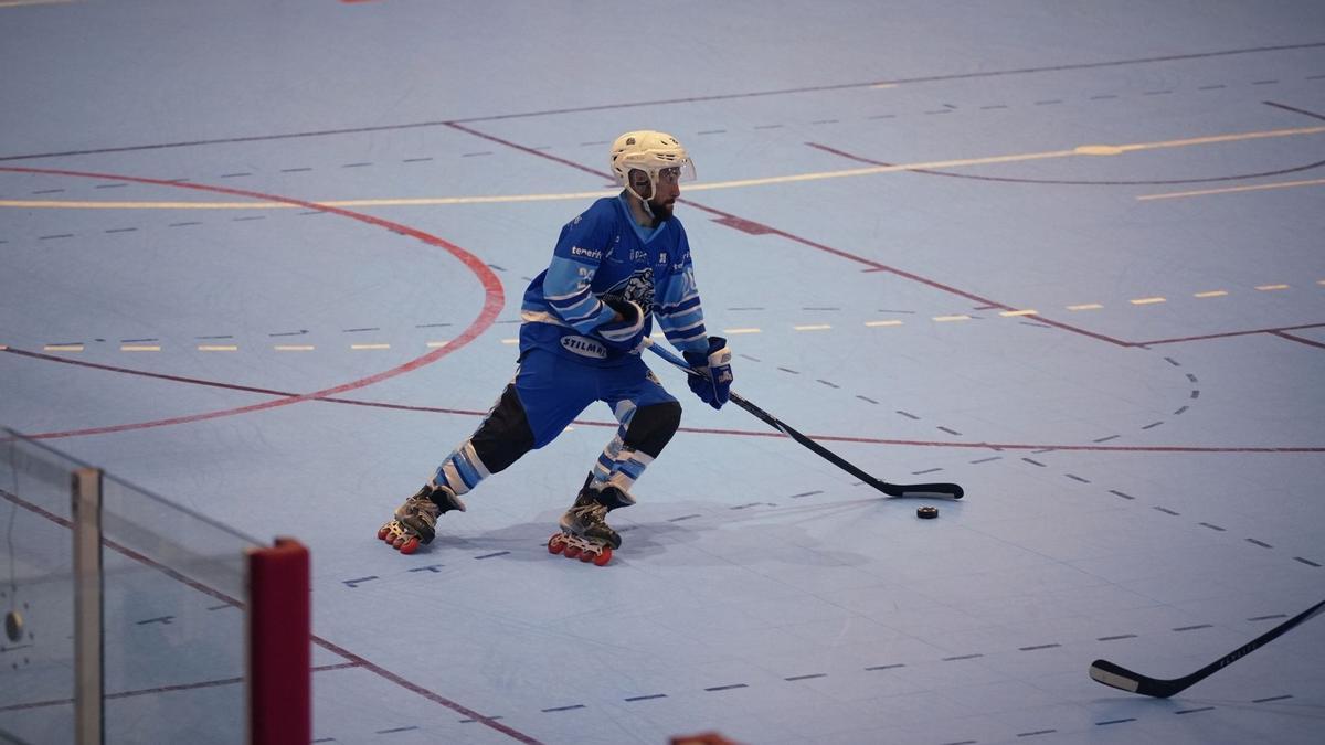 Asier Gayoso, jugador del Arona Guanches Tenerife
