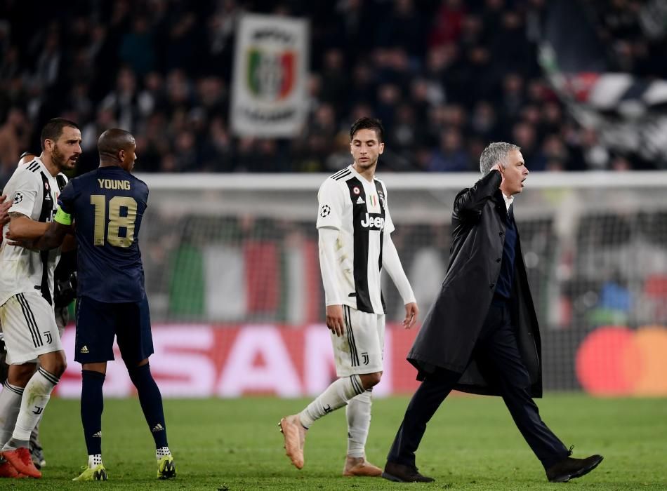 El polémico gesto de José Mourinho a la afición de la Juventus