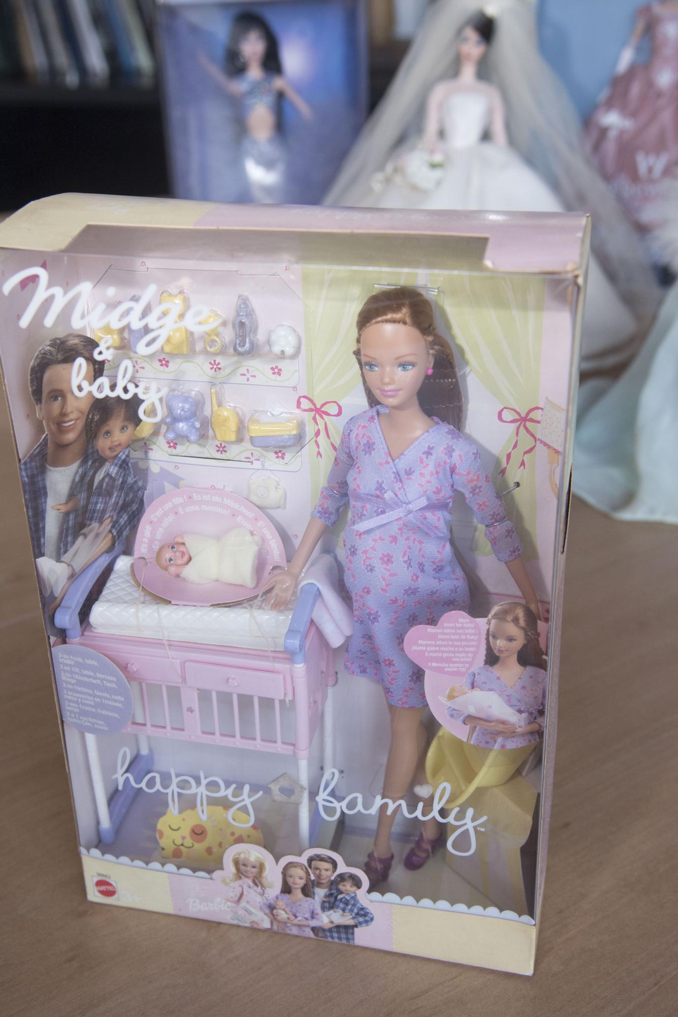 Les imatges d'una col·leció de Barbie